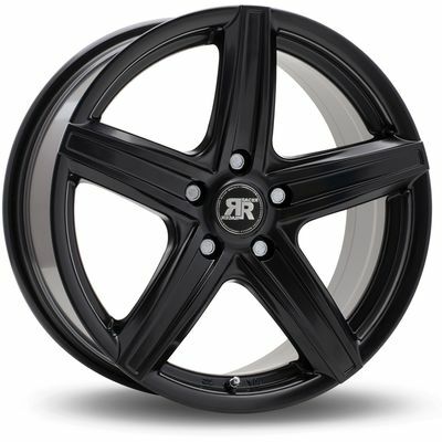 Llanta de aluminio Racer Wheels ICE 7.5x17 ET30 5x112 66.5 (Negro, Sat) · Audi A4