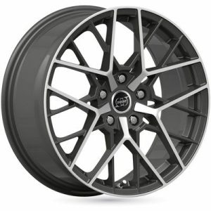 Llanta de aluminio Infiny Tonix 8.5x19 ET45 5x112 66.5 (Gunmmetal, Sat) · Audi TT