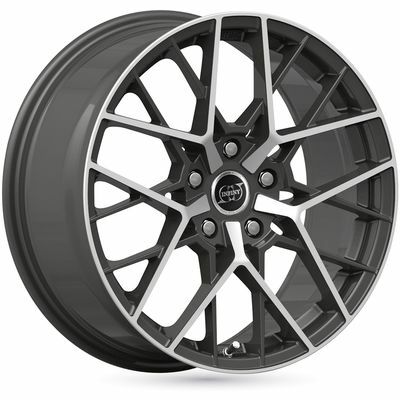 Llanta de aluminio Infiny Tonix 8.5x19 ET45 5x112 66.5 (Gunmmetal, Sat) · Audi TT