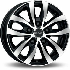 Llanta de aluminio MAK Load 5 7x17 ET46 5x108 65.1 (Negro) · Citroën SpaceTourer