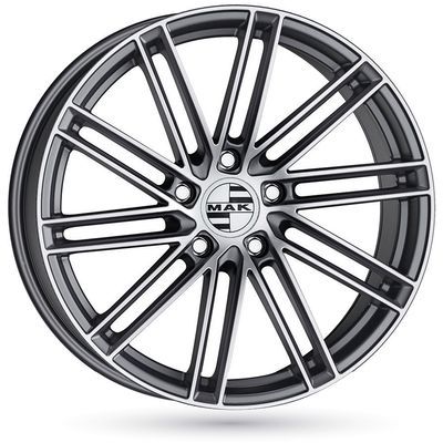 MAK Leipzig-D Llanta de aluminio MAK Leipzig-D 10x21 ET19 5x112 66.45 (Gunmmetal) · Audi E-Tron