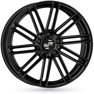 Llanta de aluminio MAK Leipzig 7.5x20 ET32 5x130 66.45 (Brillante, Negro) · Porsche Macan