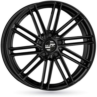 MAK Leipzig Llanta de aluminio MAK Leipzig 7.5x20 ET32 5x130 66.45 (Brillante, Negro) · Porsche Macan