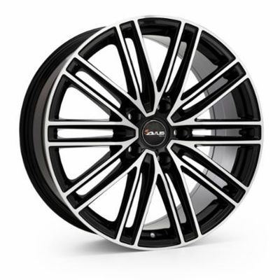 Llanta de aluminio Avus AC-M08 10x22 ET19 5x112 66.6 (Negro, Pulido) · Audi RS Q8