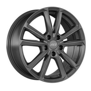 Llanta de aluminio AEZ Tioga 7.5x17 ET35 5x112 70.1 (Grapfito, Mate) · Jeep Compass