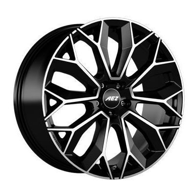 Llanta de aluminio AEZ Leipzig 9.5x22 ET42.5 5x120 72.6 (Negro, Pulido) · Land Rover Range Rover