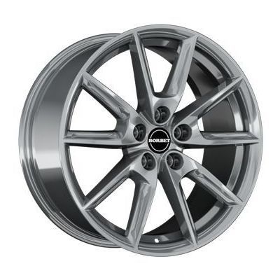 Borbet Design LX Llanta de aluminio Borbet Design LX 8x18 ET40 5x114.3 72.5 (Brillante, Gris) · Toyota C-HR