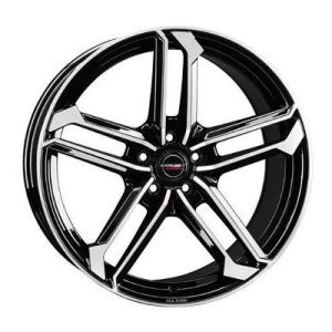 Llanta de aluminio Borbet ATX 8.5x19 ET25 5x112 66.5 (Brillante, Negro, Pulido) · Audi A7