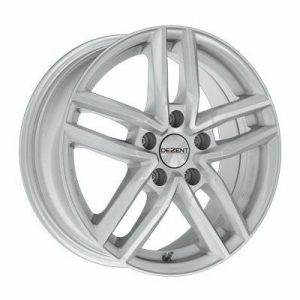 Dezent TR Llanta de aluminio Dezent TR 6.5x16 ET40 5x100 57.1 (Gris, Plata) · Volkswagen Polo
