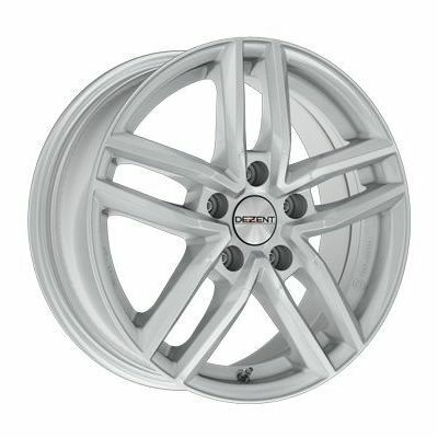 Llanta de aluminio Dezent TR 7x17 ET48 5x112 70.1 (Gris, Plata) · BMW Serie 1