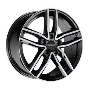 Dezent TR Llanta de aluminio Dezent TR 7.5x17 ET35 5x112 70.1 (Negro, Pulido) · Jeep Compass