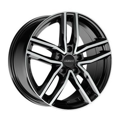 Dezent TR Llanta de aluminio Dezent TR 7.5x17 ET35 5x112 70.1 (Negro, Pulido) · Jeep Compass