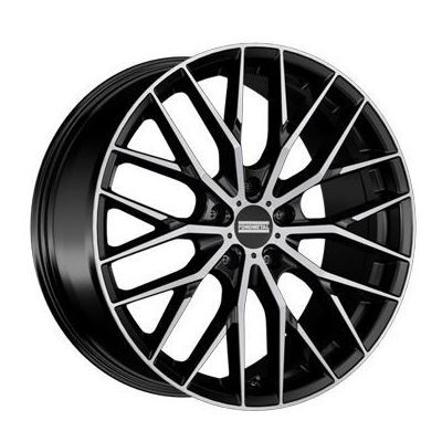 Llanta de aluminio Fondmetal Makhai 10x21 ET19 5x112 66.5 (Brillante, Negro) · Mercedes GT