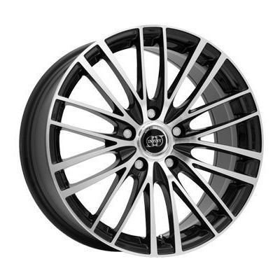 Llanta de aluminio Infiny Rider 7.5x17 ET35 4x100 73.1 (Brillante, Negro) · Chevrolet Aveo