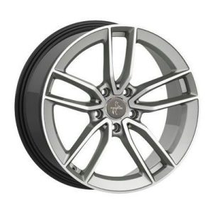 Llanta de aluminio Keskin KT21 7.5x17 ET30 5x112 66.6 (Pulido) · Volkswagen Tiguan