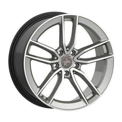 Llanta de aluminio Keskin KT21 7.5x17 ET45 5x112 66.6 (Pulido) · Volkswagen Tiguan