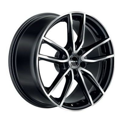 MAK EVO Llanta de aluminio MAK EVO 8x18 ET48 5x112 66.6 (Negro) · Mercedes EQV