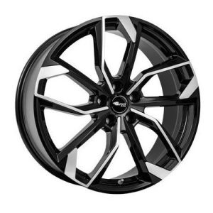 Llanta de aluminio RC-Design RC 34 6.5x16 ET22 5x112 66.55 (Brillante, Negro, Pulido) · BMW Serie 3