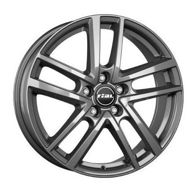 Llanta de aluminio Rial Astorga 6x16 ET35 5x100 57.1 (Grapfito) · Seat Ibiza