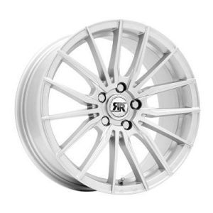 Llanta de aluminio Racer Wheels Schack 6.5x15 ET38 4x108 63.4 (Gris, Plata) · Audi 80/90
