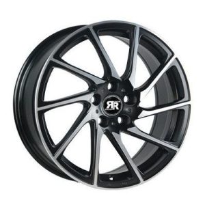 Llanta de aluminio Racer Wheels Turn 7.5x17 ET38 5x108 73.1 (Negro, Sat) · Alfa Romeo 166