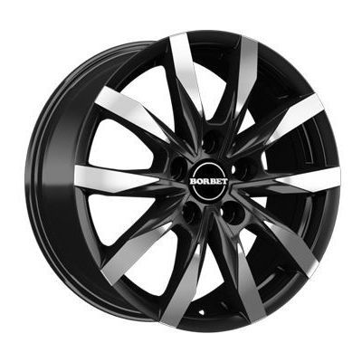 Llanta de aluminio Borbet Design CW5 6x16 ET68 5x118 71.1 (Mate, Negro, Pulido) · Citroën Jumper