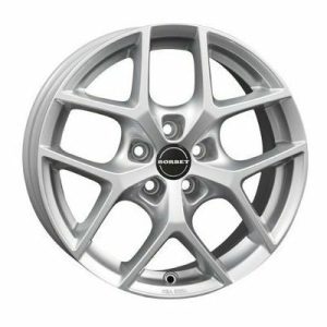 Borbet Y Llanta de aluminio Borbet Y 6.5x16 ET32 5x114.3 72.5 (Gris, Plata) · Renault Mégane