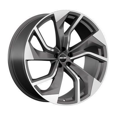 Llanta de aluminio GMP Italia Rebel 8.5x19 ET25 5x112 66.5 (Antracita, Diamante, Mate) · BMW X3