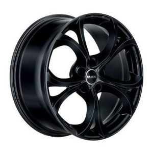 MAK Lario Llanta de aluminio MAK Lario 7.5x17 ET31 5x110 65.1 (Brillante, Negro) · Alfa Romeo Giulia