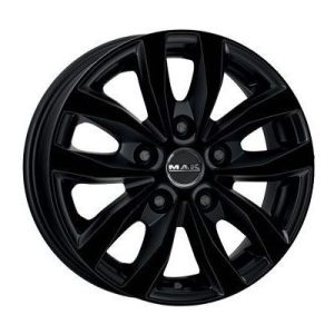 Llanta de aluminio MAK Load 5 6.5x15 ET55 5x118 71.1 (Brillante, Negro) · Fiat Ducato