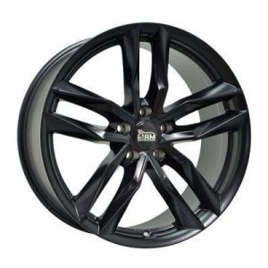 Llanta de aluminio MAM RS3 7x16 ET38 5x112 66.6 (Mate, Negro) · Seat Leon