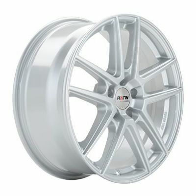 Llanta de aluminio Platin P73 7.5x18 ET45 5x108 70.1 (Plata) · Jeep Compass