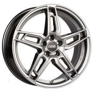Llanta de aluminio DBV 5DS 005 6.5x16 ET38 5x100 60.1 (Gris, Plata) · Seat Ibiza