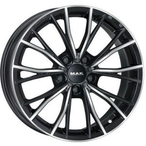 Llanta de aluminio MAK Mark 9x18 ET28 5x120 72.6 (Negro) · BMW M2