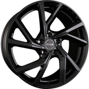 MAK Kassel Llanta de aluminio MAK Kassel 7.5x17 ET33 5x110 65.1 (Brillante, Negro) · Alfa Romeo Giulia