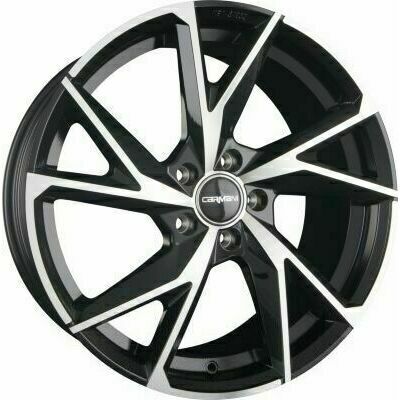 Llanta de aluminio Carmani 23 Rudi 8.5x19 ET45 5x108 65.1 (Negro, Pulido) · Ford Puma
